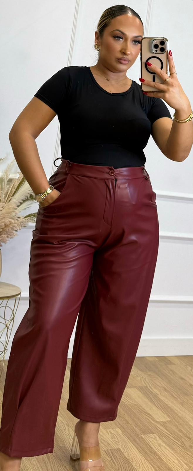 Pantalón Cuero