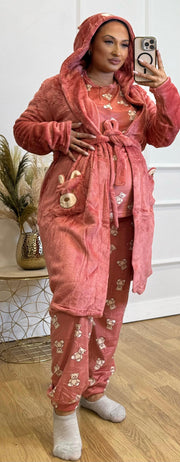 PIJAMA OSITO TRES PIEZAS