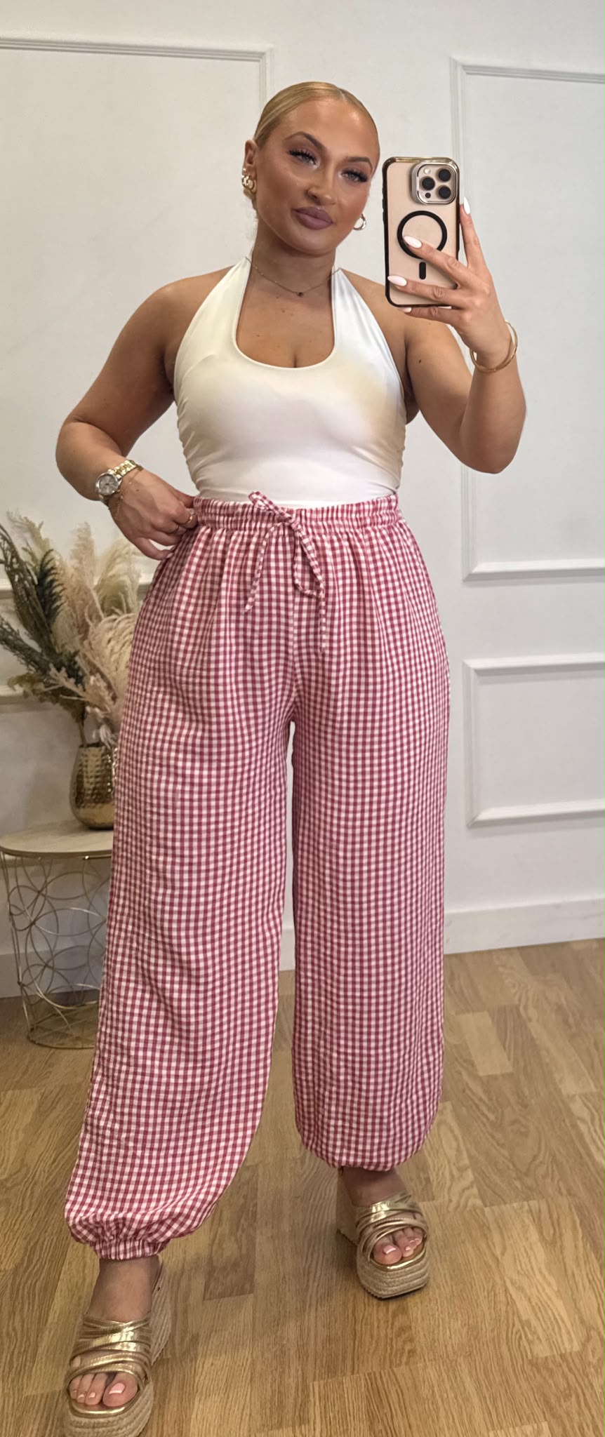 PANTALON VICHY