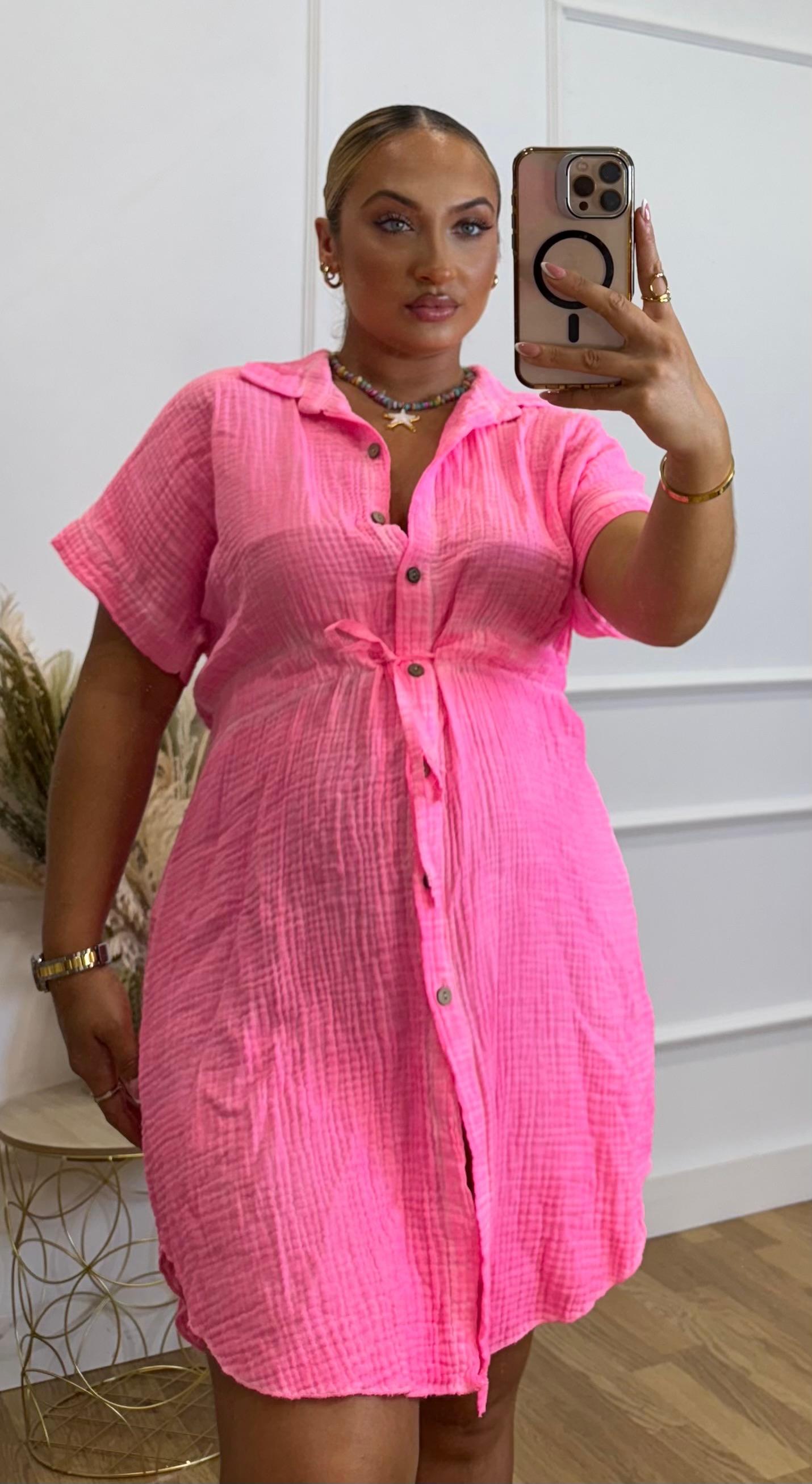 Vestido Flúor