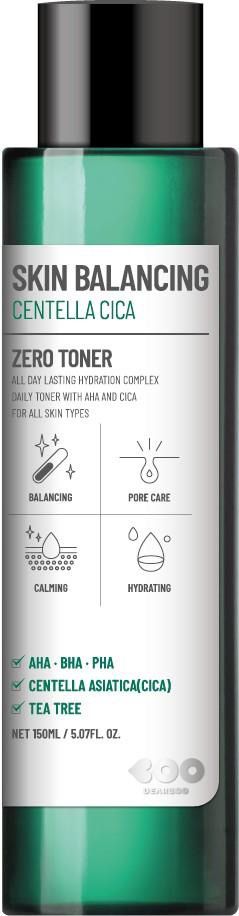 DEARBOO SKIN BALANCING CENTELLA CICA ZERO TONER (AHA-BHA-PHA)
