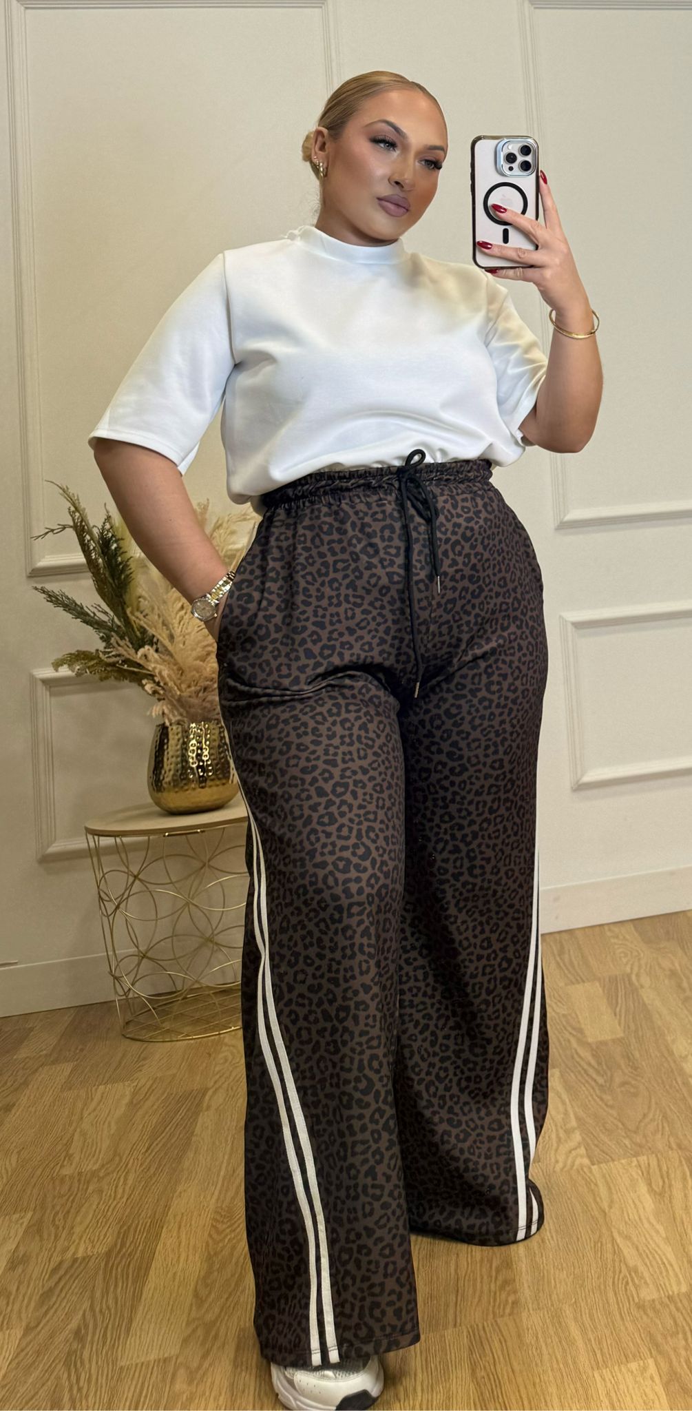 PANTALON ADIS LEOPARDO