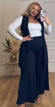 CONJUNTO CHALECO LARGO